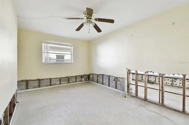 a view of a ocean with boats and trees in ocean