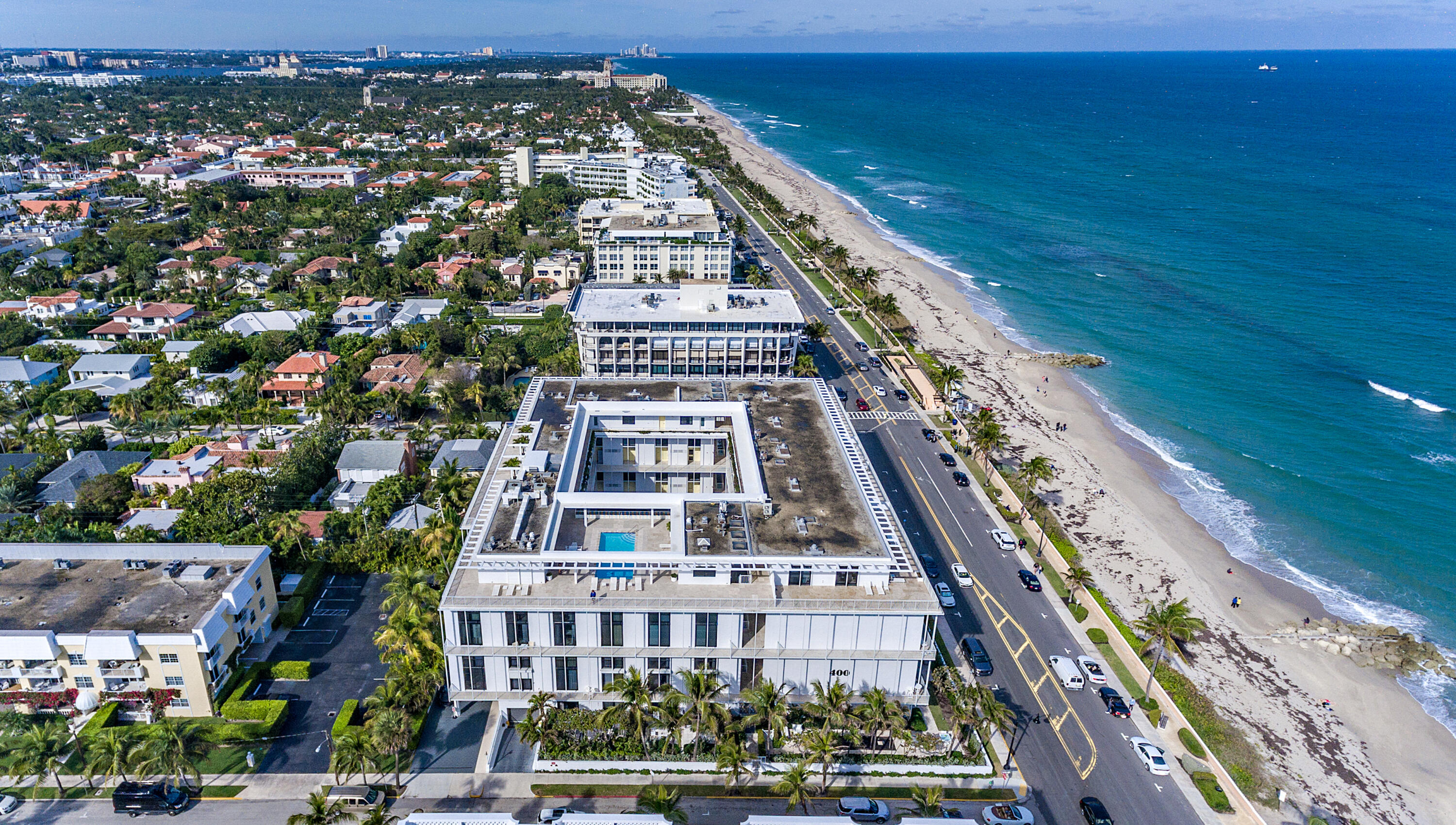 400 South Ocean Boulevard, Unit 419 Palm Beach, FL 33480 - Photo 23 of 24 a view of a city with tall buildings