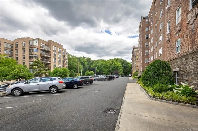 a cars parked on the side of a street