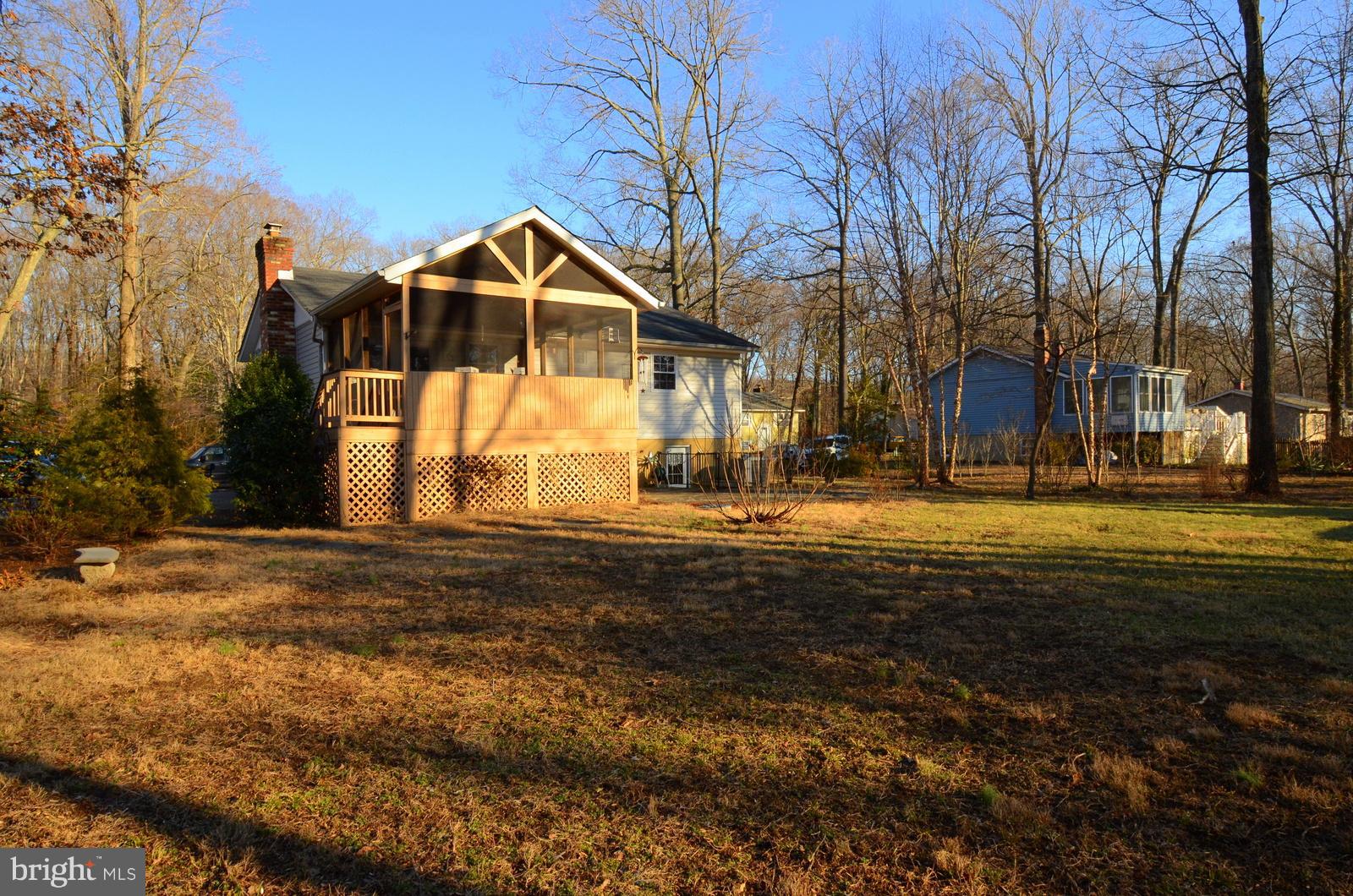 3718 Nile Road Davidsonville, MD 21035 - Photo 19 of 26 Large Back Yard with Patio, Shed, Screened Deck