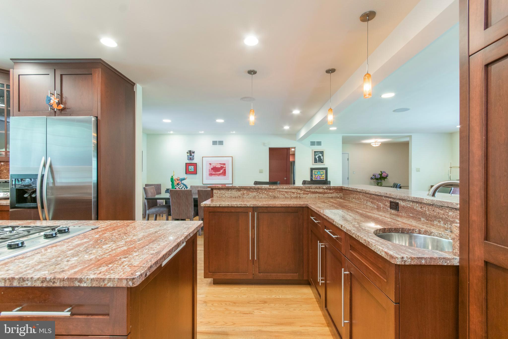 1251 Red Rambler Road Rydal, PA 19046 - Photo 9 of 39 Open Kitchen with tons of counter & cabinet space