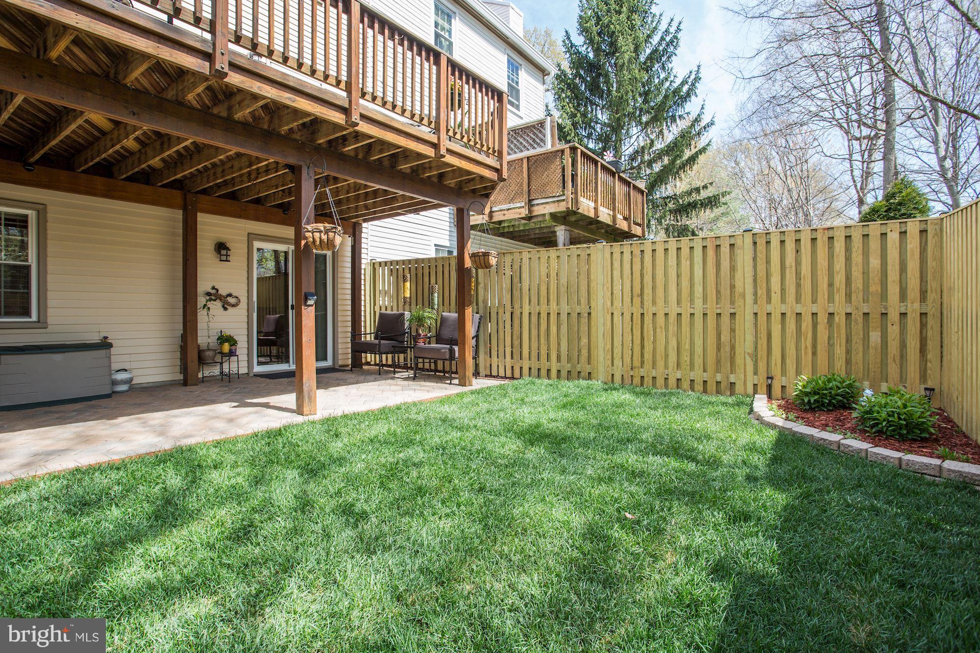 7328 Spring View Court Springfield, VA 22153 - Photo 27 of 30 Meticulously maintained yard!