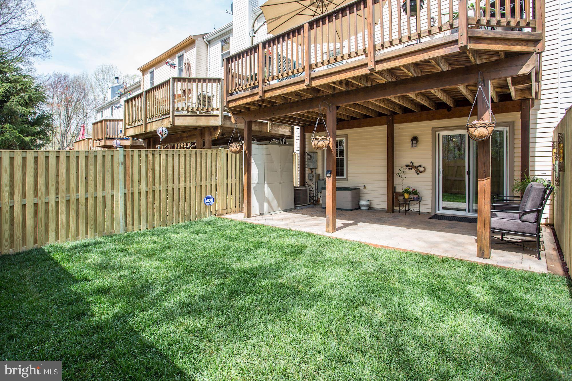 7328 Spring View Court Springfield, VA 22153 - Photo 28 of 30 Enjoy privacy in your newly fenced yard!