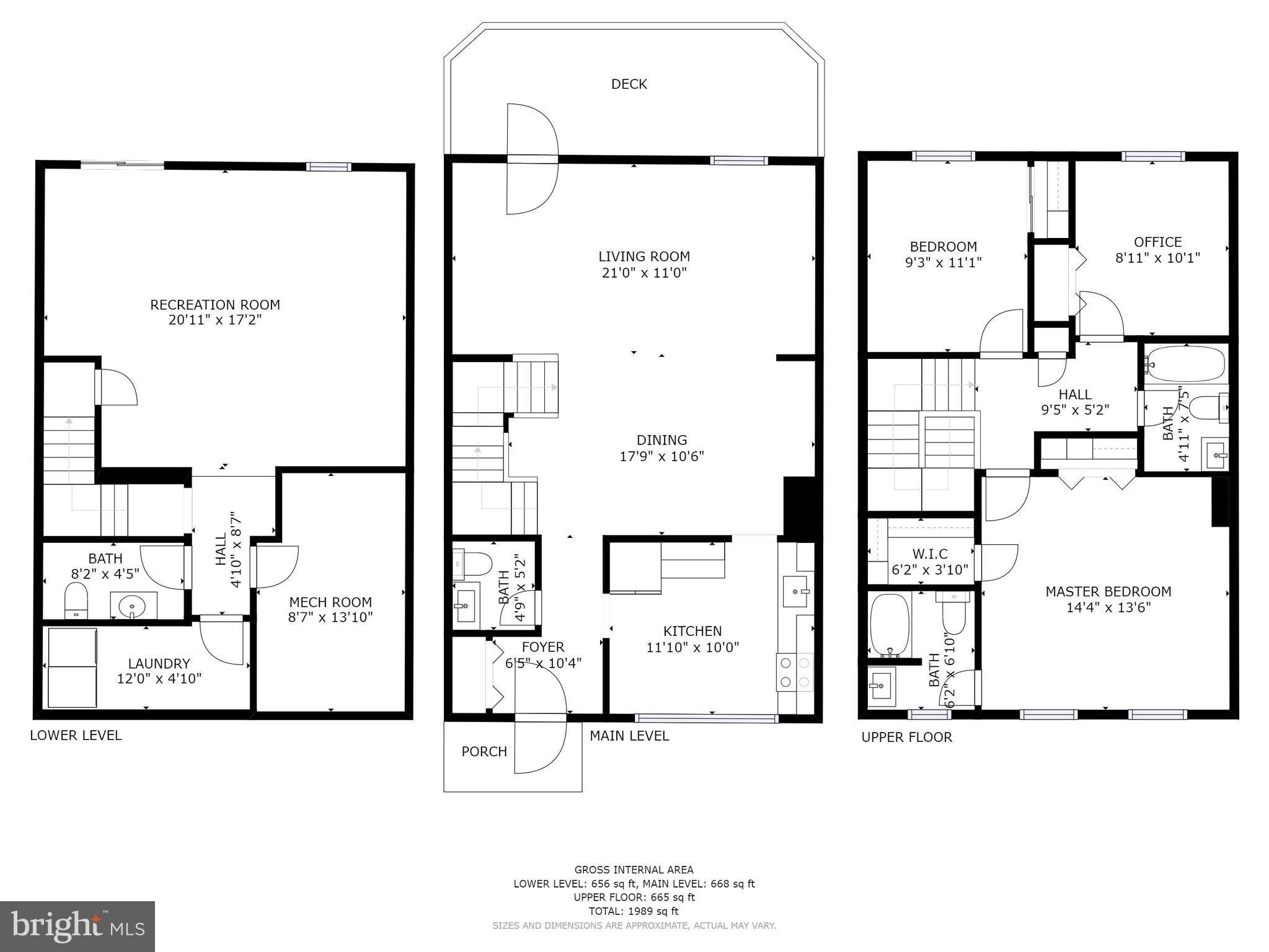 7328 Spring View Court Springfield, VA 22153 - Photo 30 of 30 Floor Plan