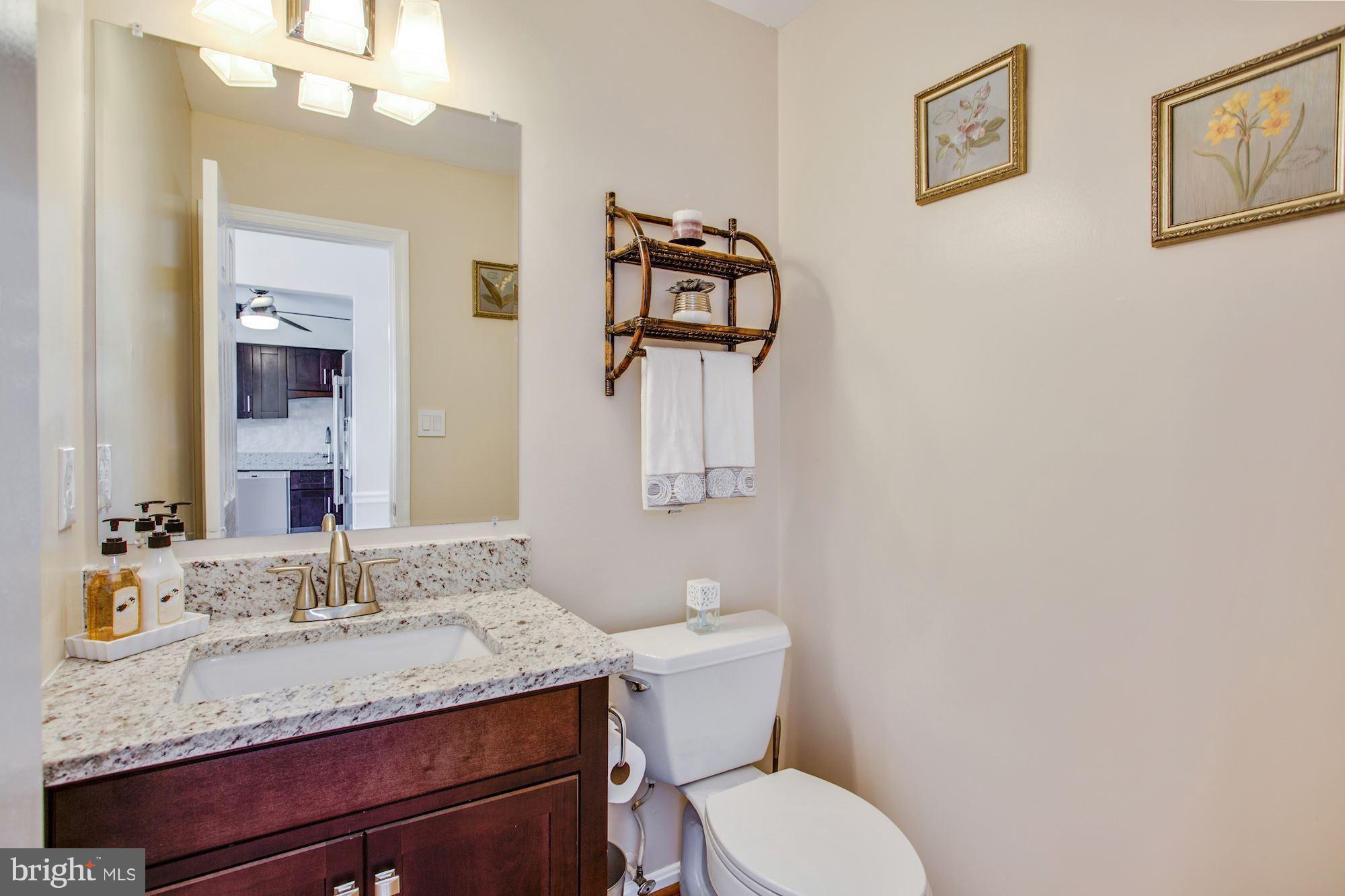 7328 Spring View Court Springfield, VA 22153 - Photo 7 of 30 Updated main level powder room