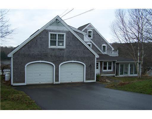 50 Robbins Road Belfast, ME 04915 - Photo 2 of 20 Exterior Front. Two car garage with...