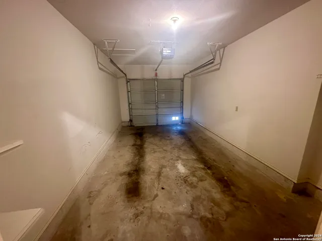 a view of backyard with green space