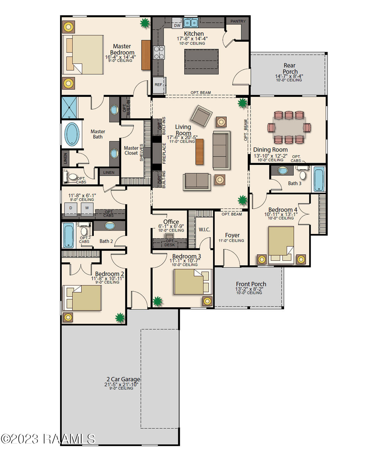 318 Sweet Harvest Road Youngsville, LA 70592 - Photo 20 of 20 Broussard - Floorplan