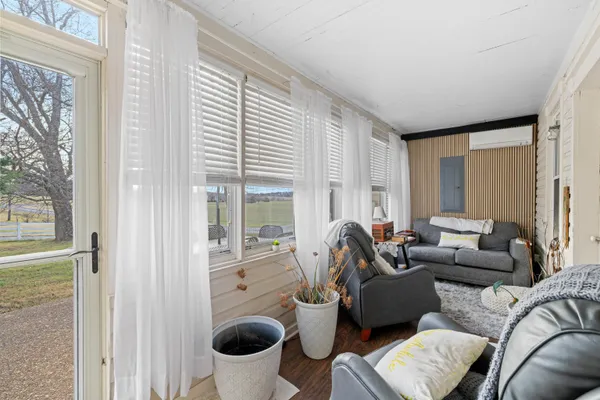 a view of a house with roof deck