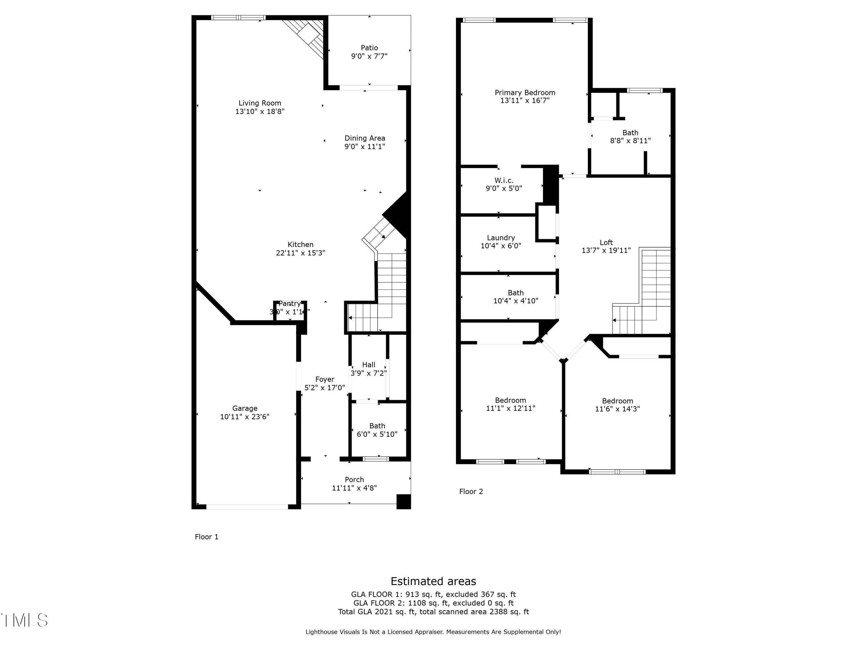 138 Token House Road Durham, NC 27703 - Photo 39 of 39 full floorplan