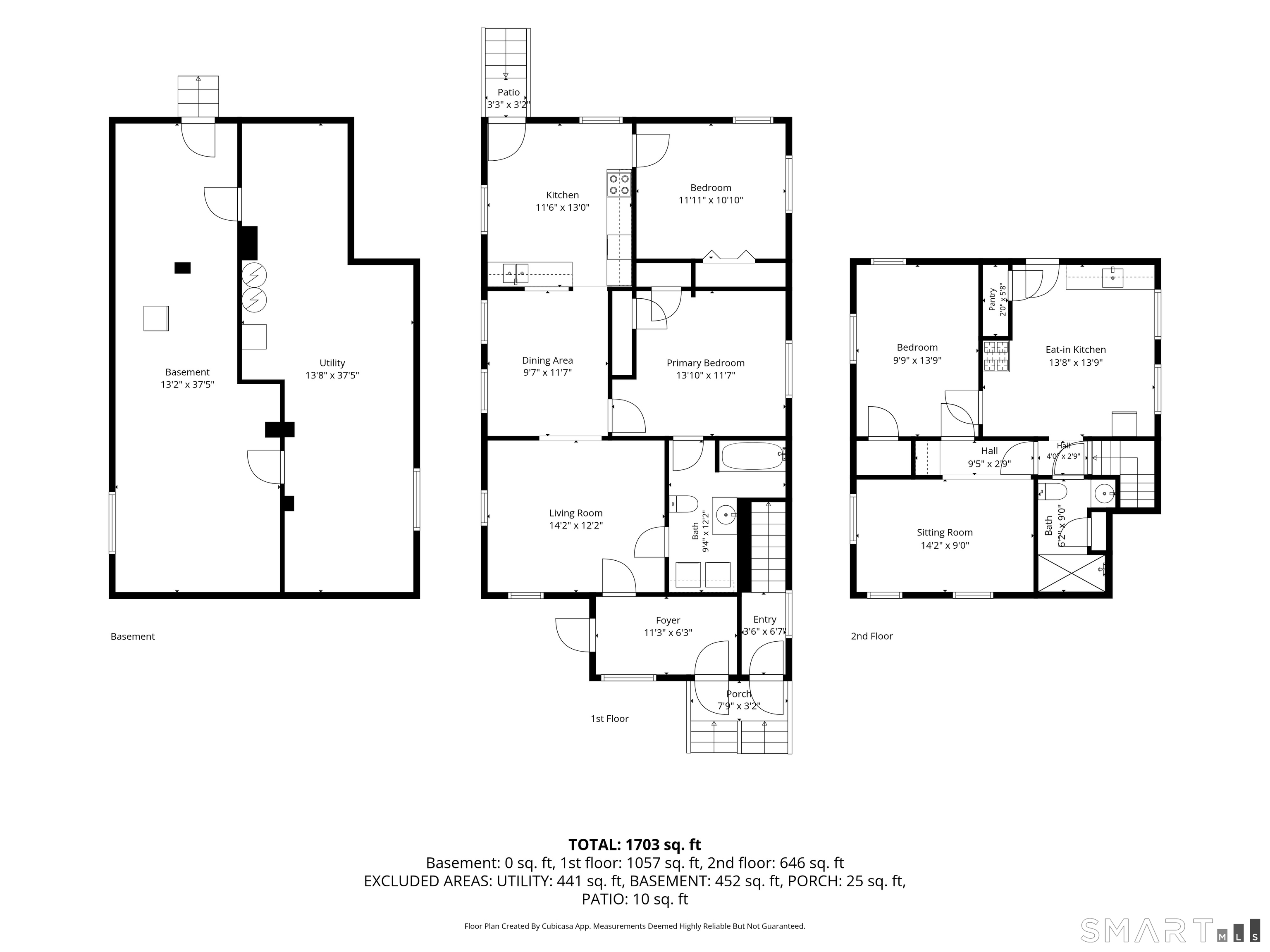 70 Webster Street Meriden, CT 06450 - Photo 39 of 39 All Floors. Sqft is approximate