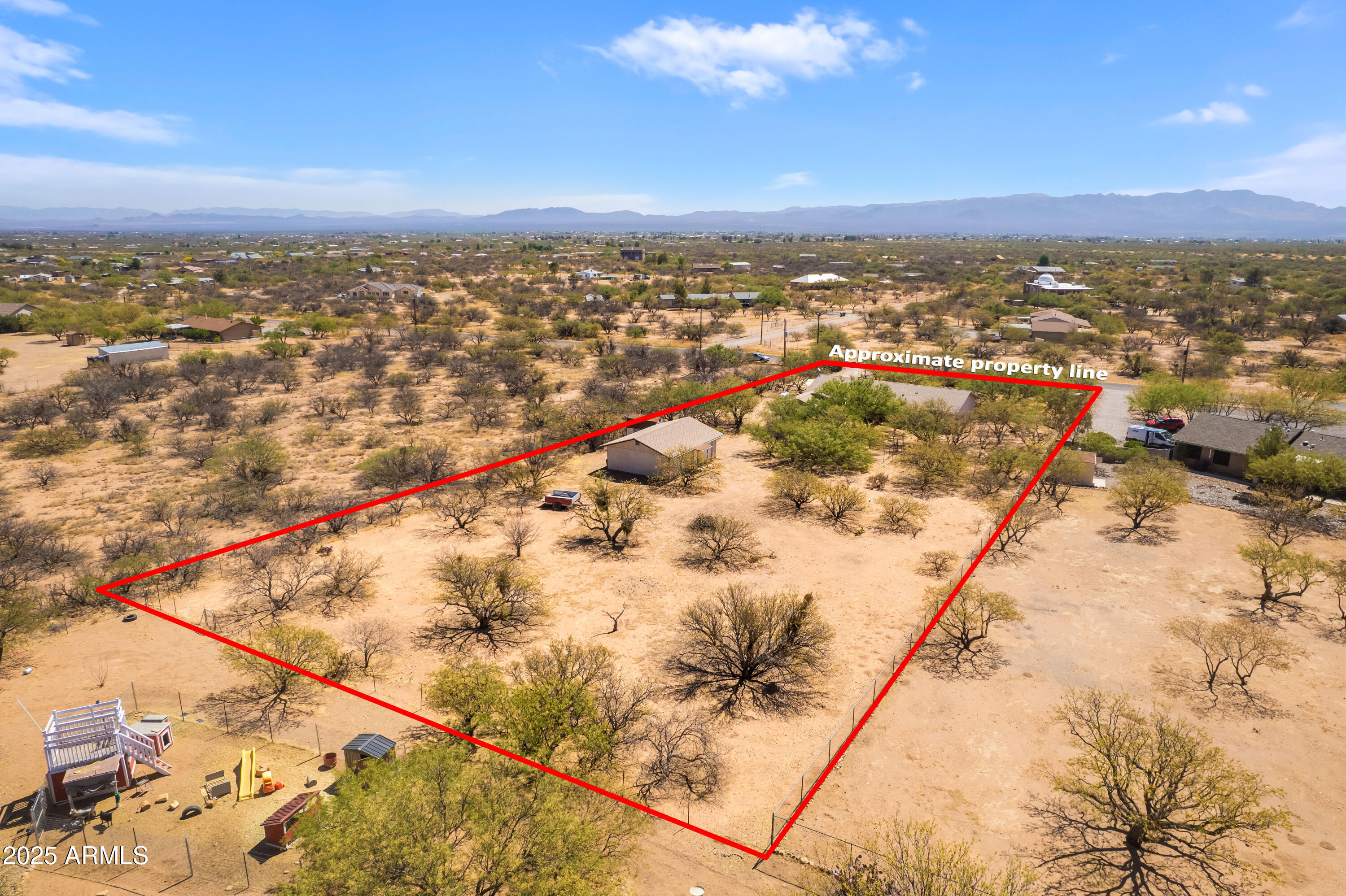 6760 South Y Lightning Ranch Road Hereford, AZ 85615 - Photo 44 of 46 Aerial View