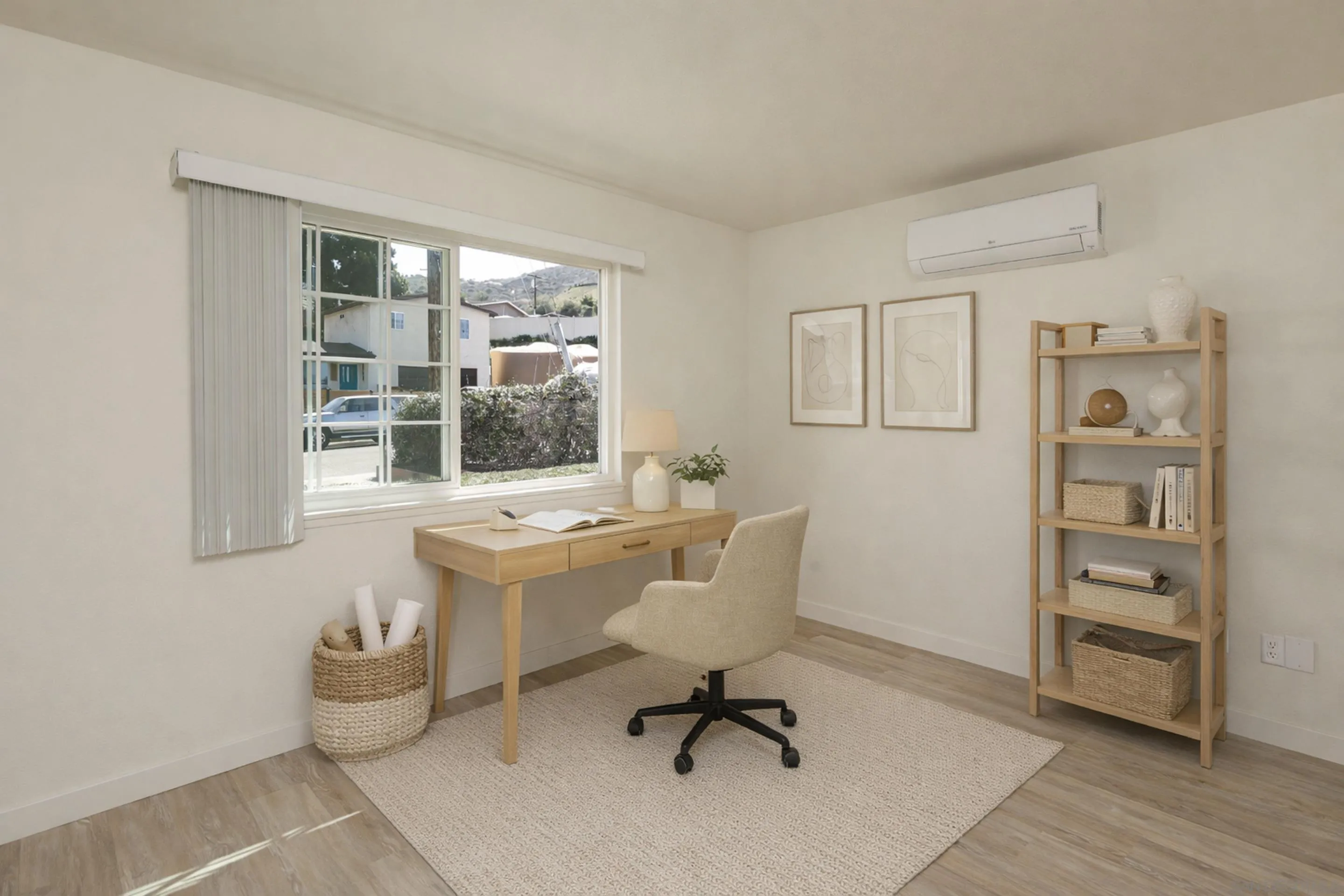 11102 Shadow Hill Way Santee, CA 92071 - Photo 14 of 30 a view of a workspace with furniture and a window