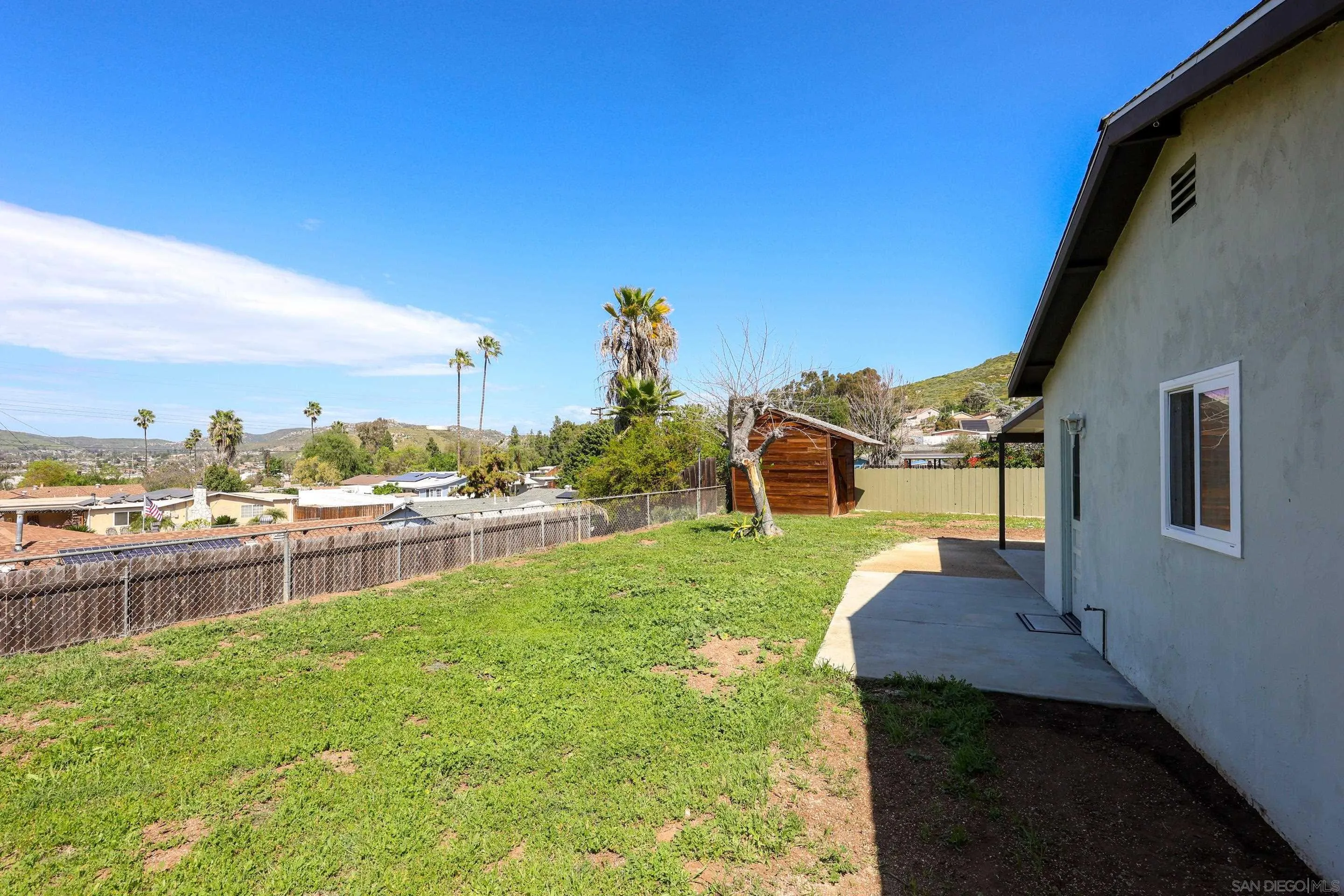 11102 Shadow Hill Way Santee, CA 92071 - Photo 23 of 30 a view of a backyard with sitting area