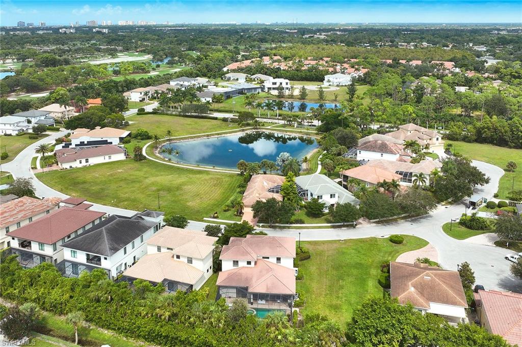 2863 Coco Lakes Drive Naples, FL 34105 - Photo 37 of 39 an aerial view of residential houses with outdoor space