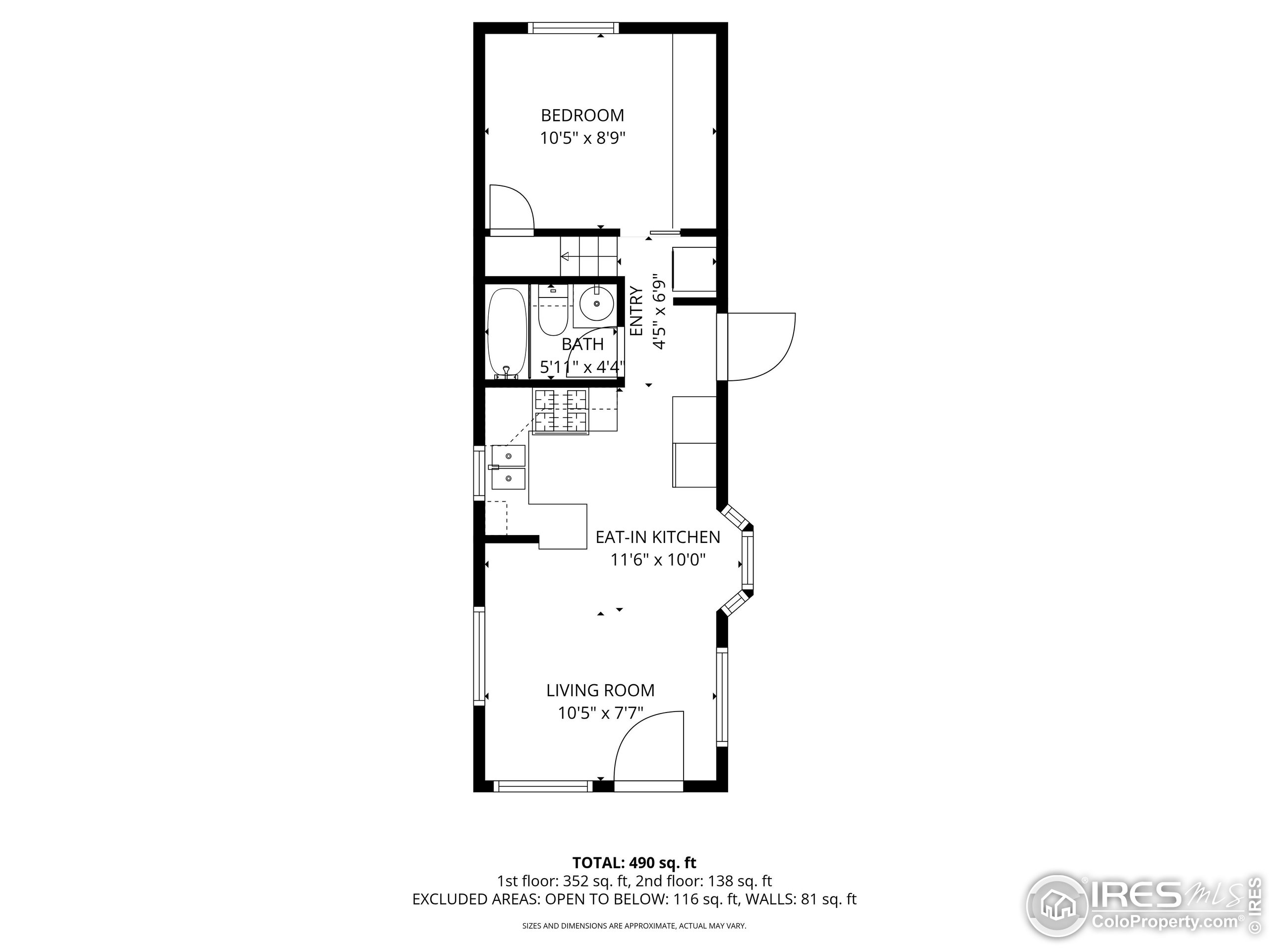 2444 River Rim Road, Unit 417 Loveland, CO 80537 - Photo 20 of 21 a picture of a floor plan