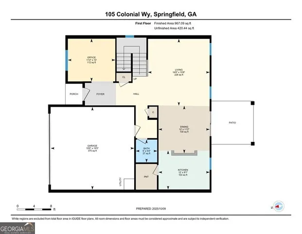$2,245 | 105 Colonial Way, Springfield, GA 31329