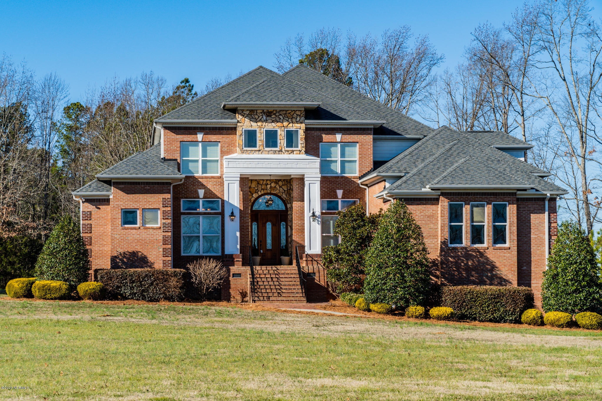 521 Slick Williams Road Macon, NC 27551 - Photo 5 of 78 Customized brick & stone details
