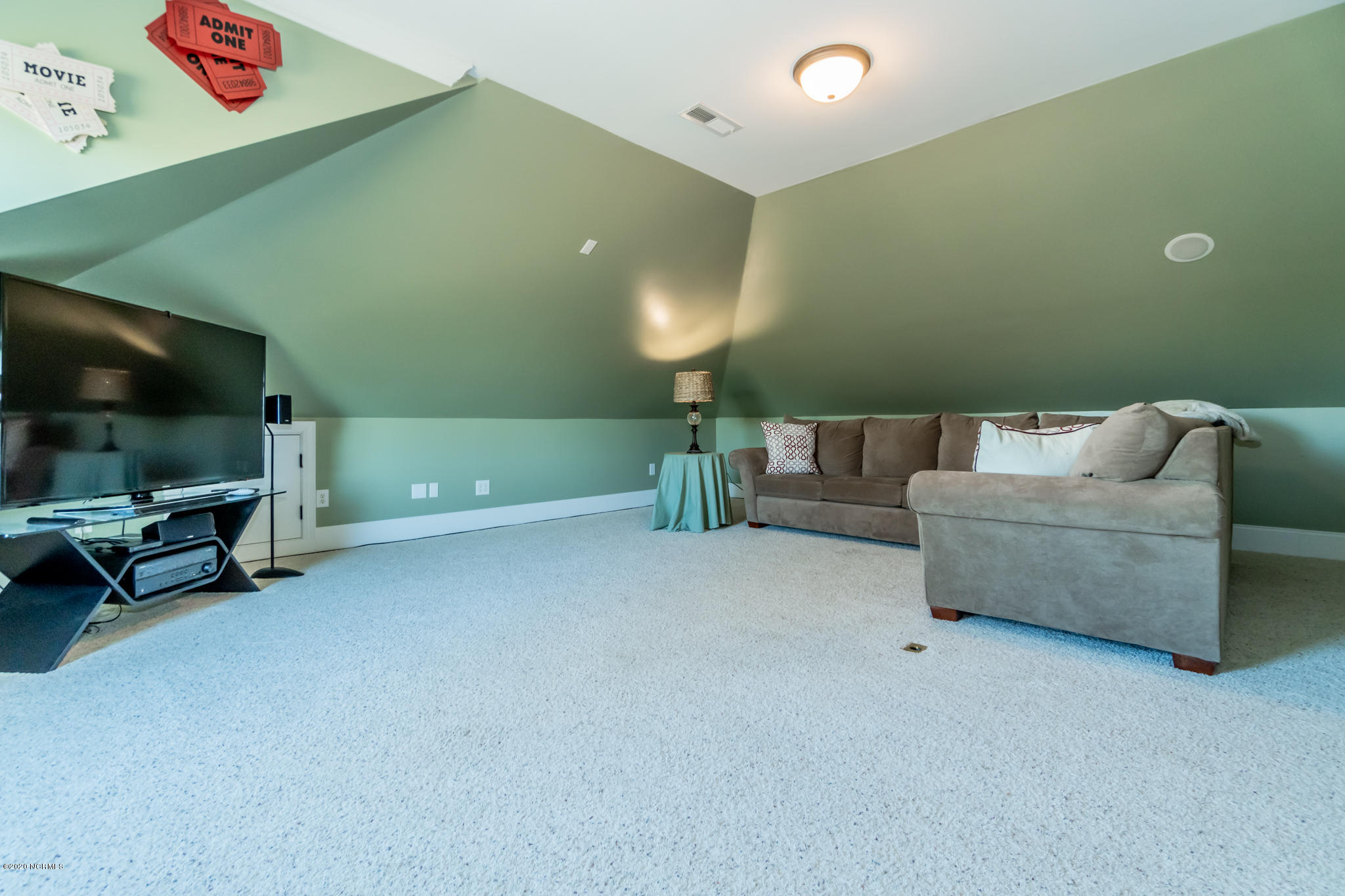 521 Slick Williams Road Macon, NC 27551 - Photo 68 of 78 2nd floor media room with surround sound