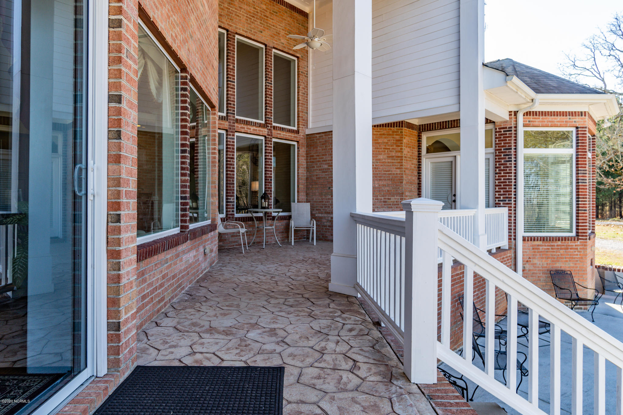 521 Slick Williams Road Macon, NC 27551 - Photo 7 of 78 Rear porch with brick details