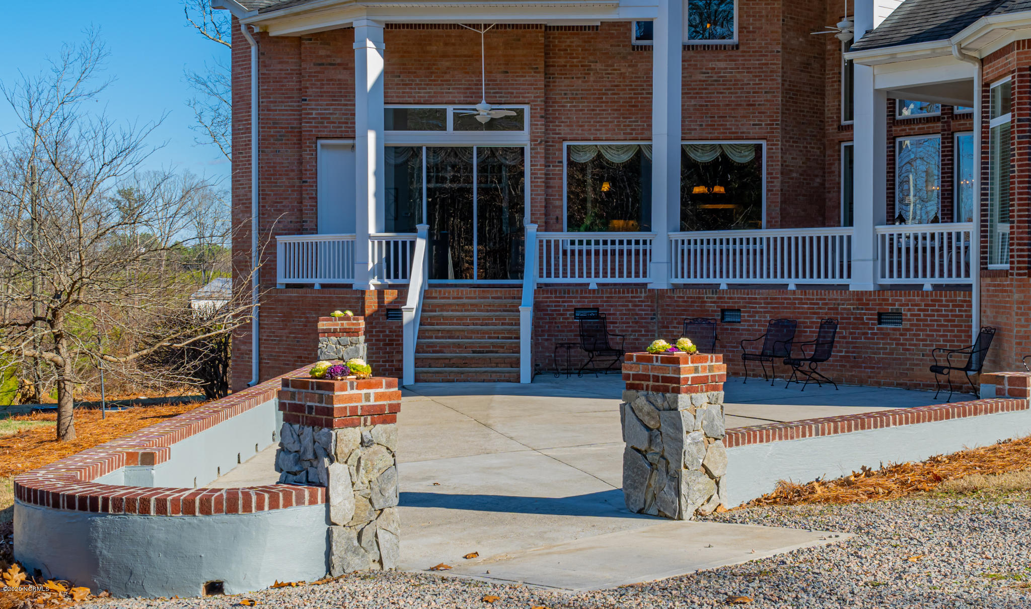 521 Slick Williams Road Macon, NC 27551 - Photo 8 of 78 Rear porch area/ private entry to master