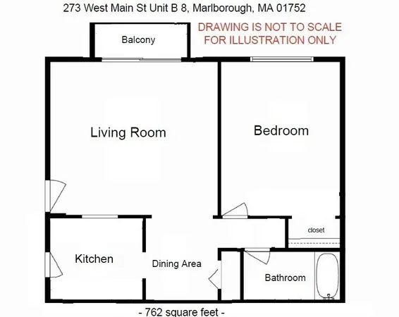 $149,900 | 273 West Main Street, Unit B8, Marlborough, MA 01752