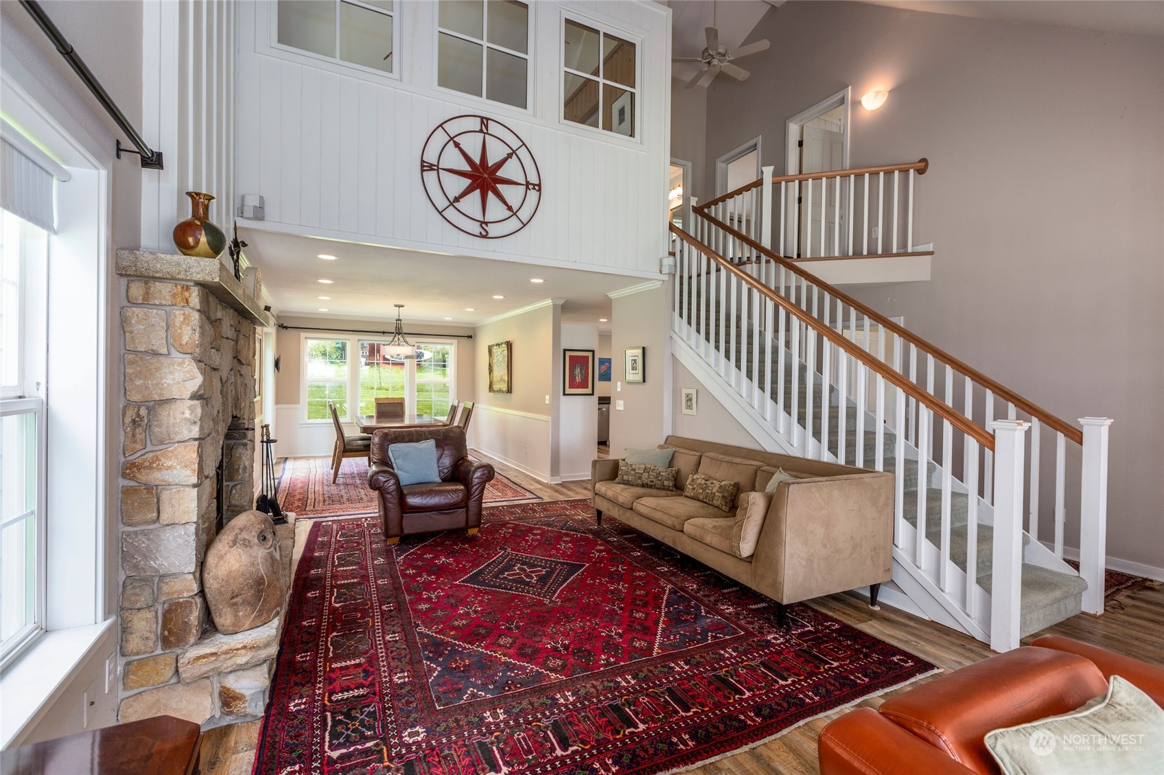 2858 Pear Point Road Friday Harbor, WA 98250 - Photo 16 of 40 a view of an entryway with a rug