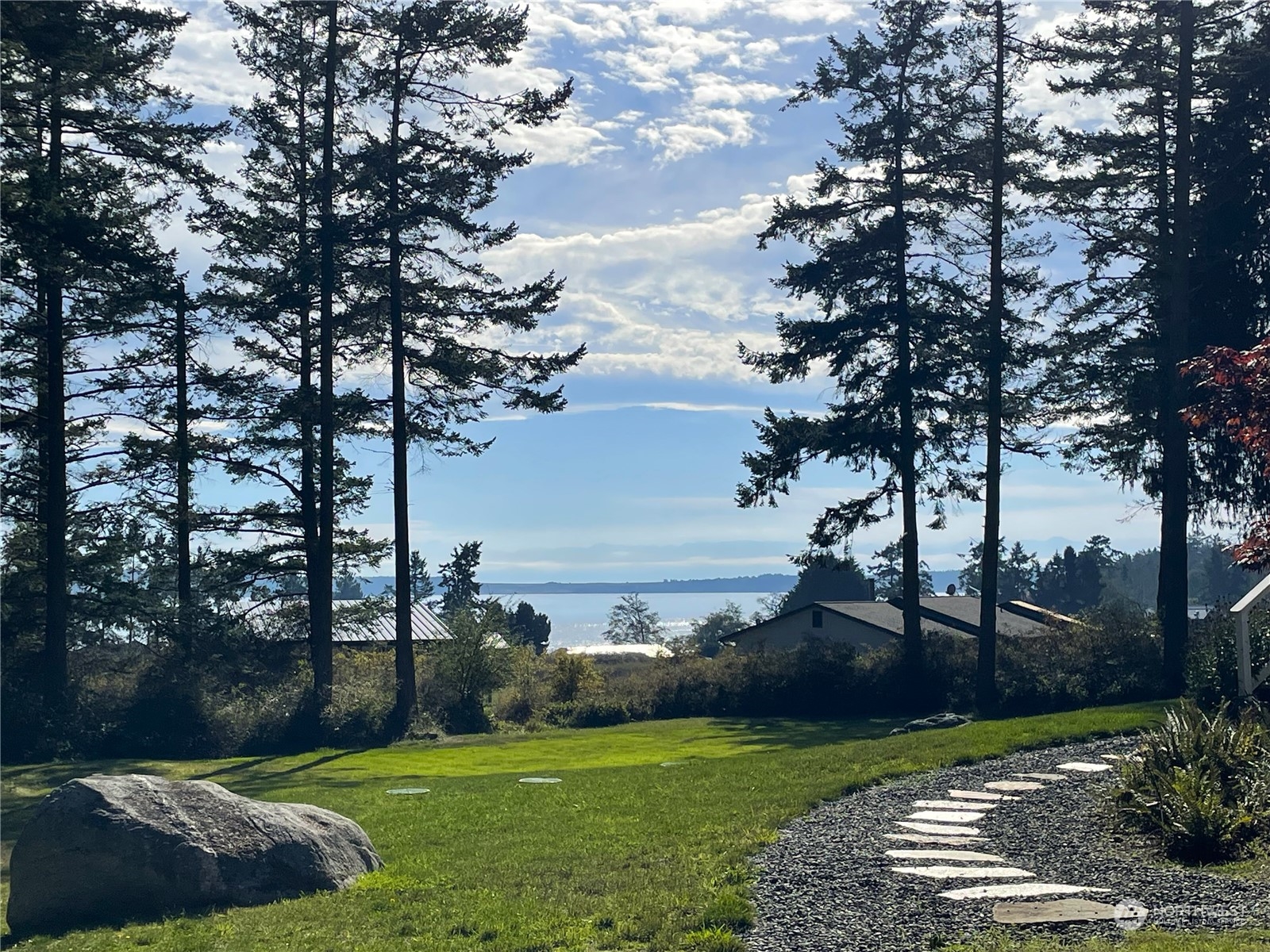 2858 Pear Point Road Friday Harbor, WA 98250 - Photo 3 of 40 a view of a garden