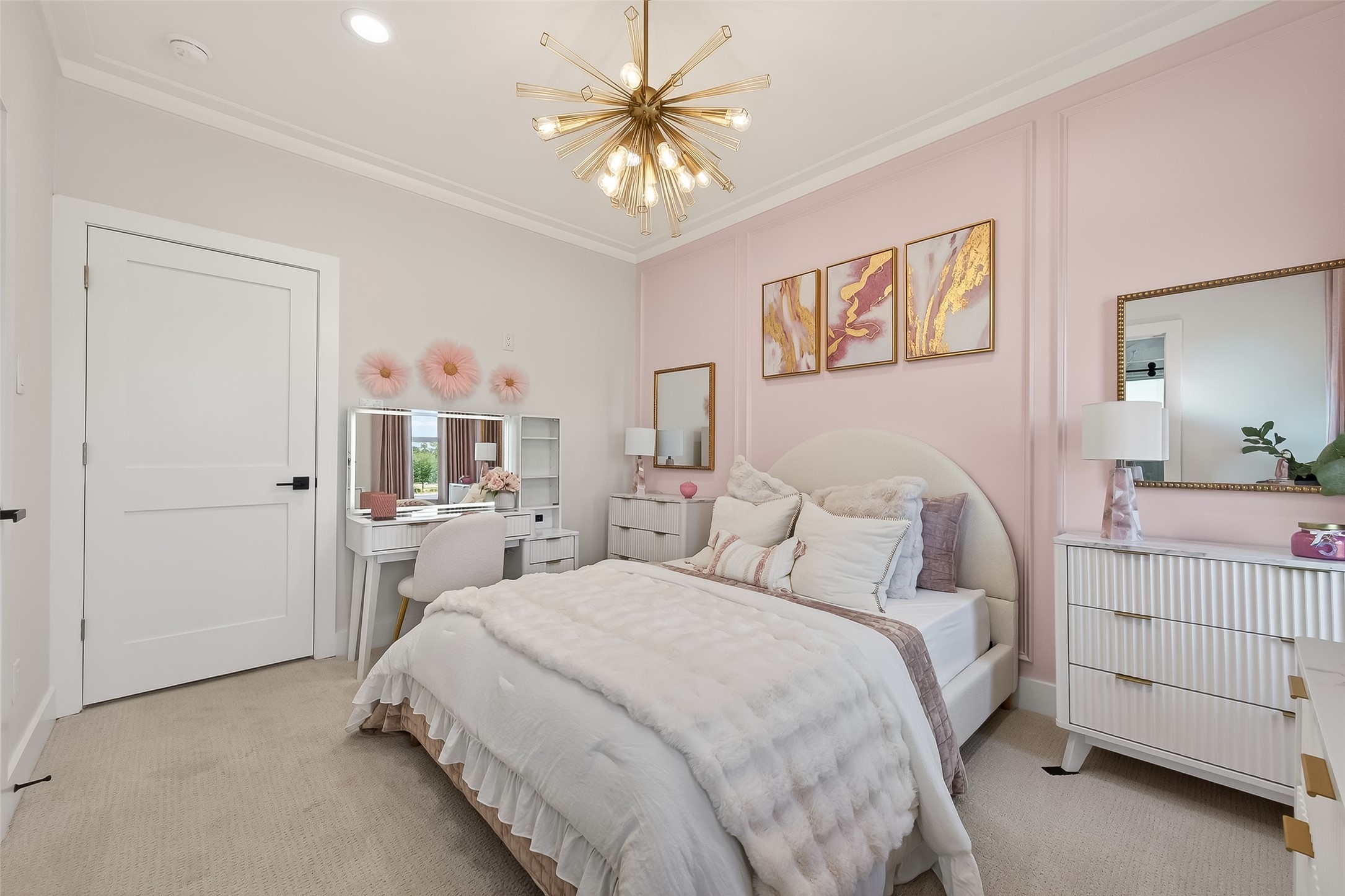 13711 New Shiloh Road Cypress, TX 77429 - Photo 13 of 13 a bedroom with a bed and a dresser