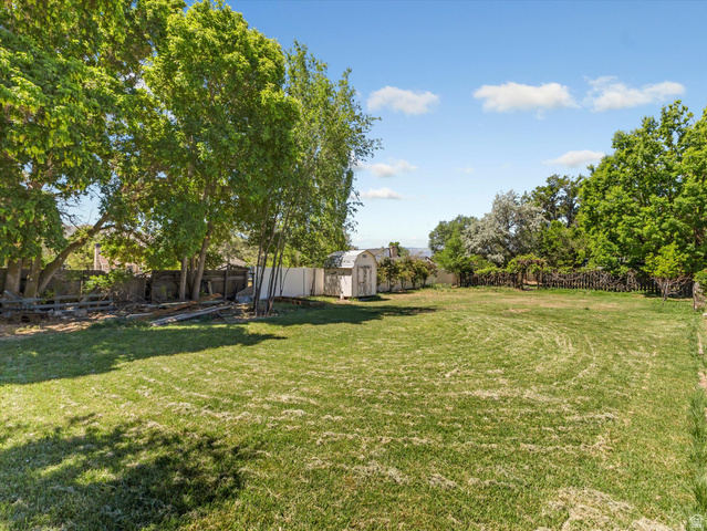 12825 South Fort Street Draper, UT 84020 - Photo 32 of 52 Expansive green lawn with mature trees providing shade