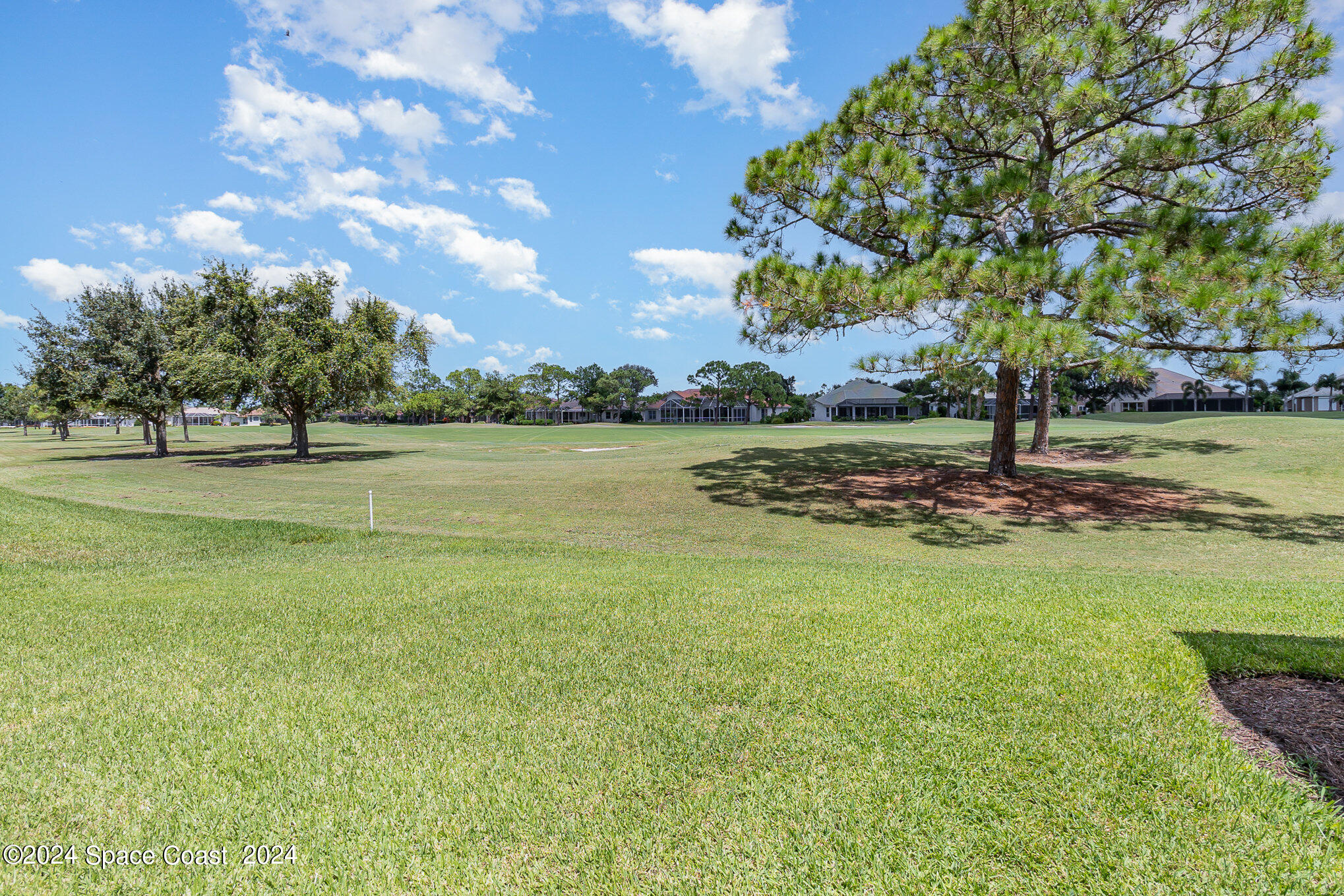 697 Spring Lake Drive Melbourne, FL 32940 - Photo 36 of 51 a view of a big yard with large trees
