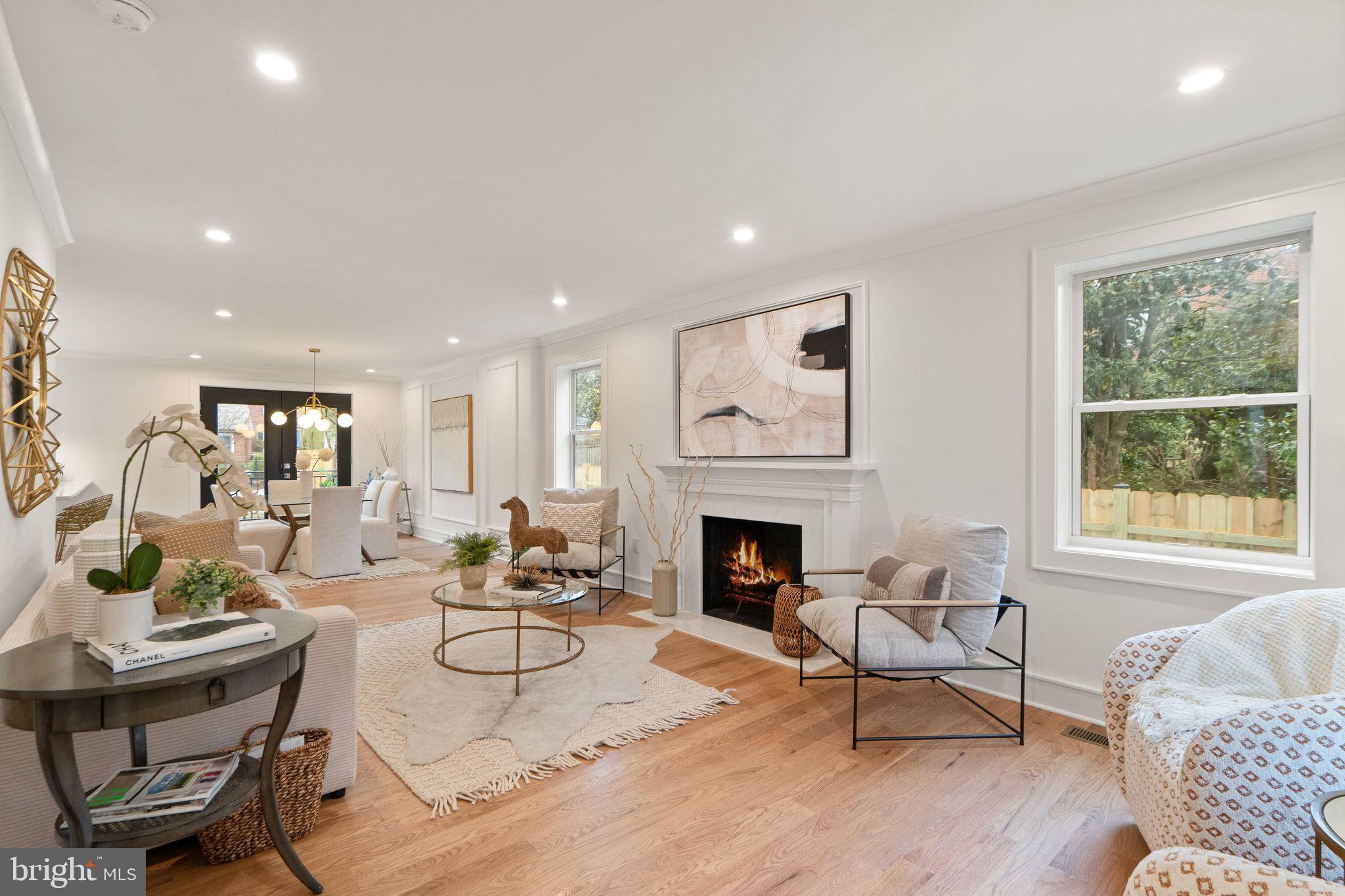 4611 Yuma Street Northwest Washington, DC 20016 - Photo 1 of 32 Great open living room