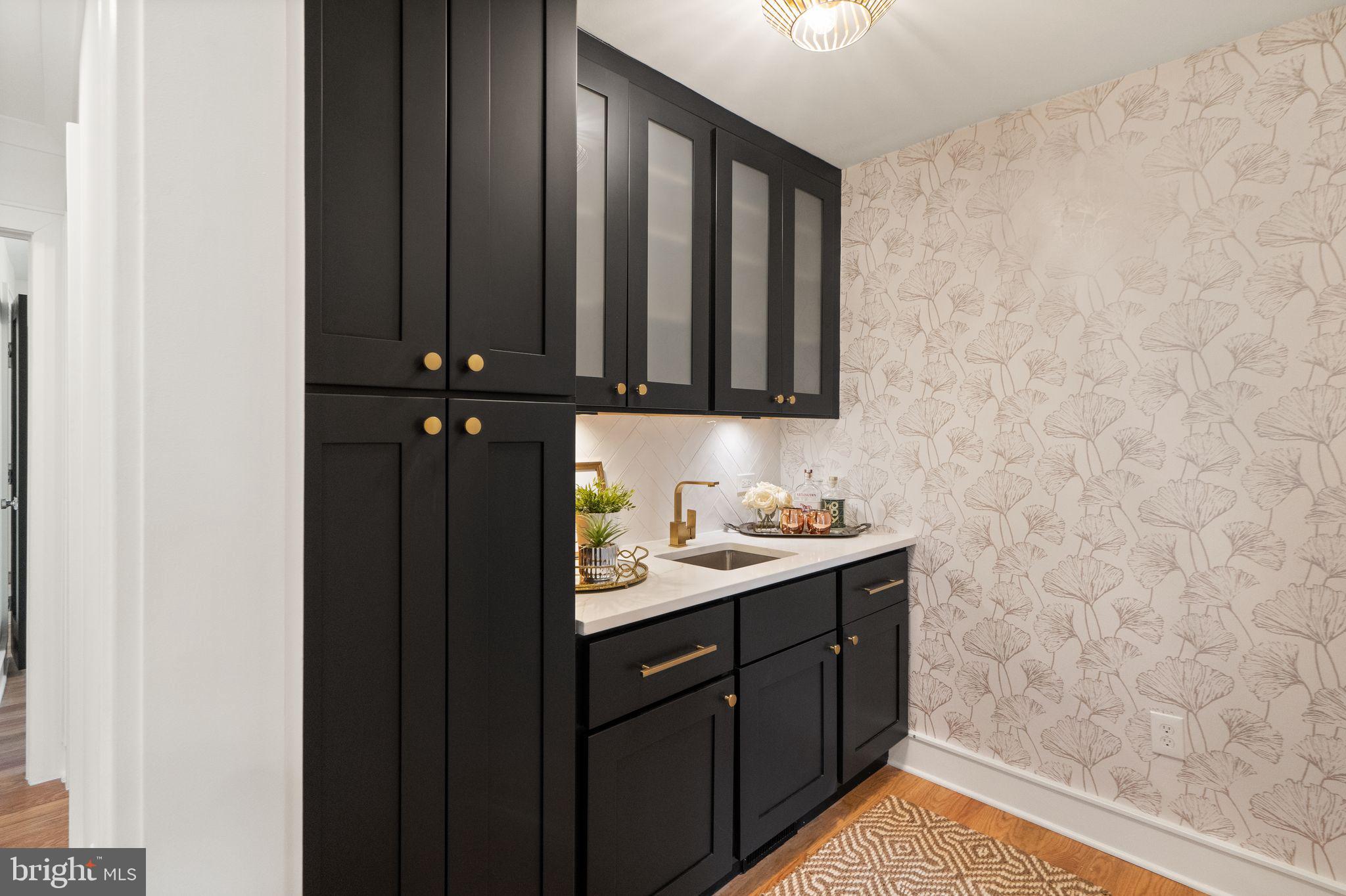 4611 Yuma Street Northwest Washington, DC 20016 - Photo 7 of 32 with gorgeous butler's pantry... leading to the...