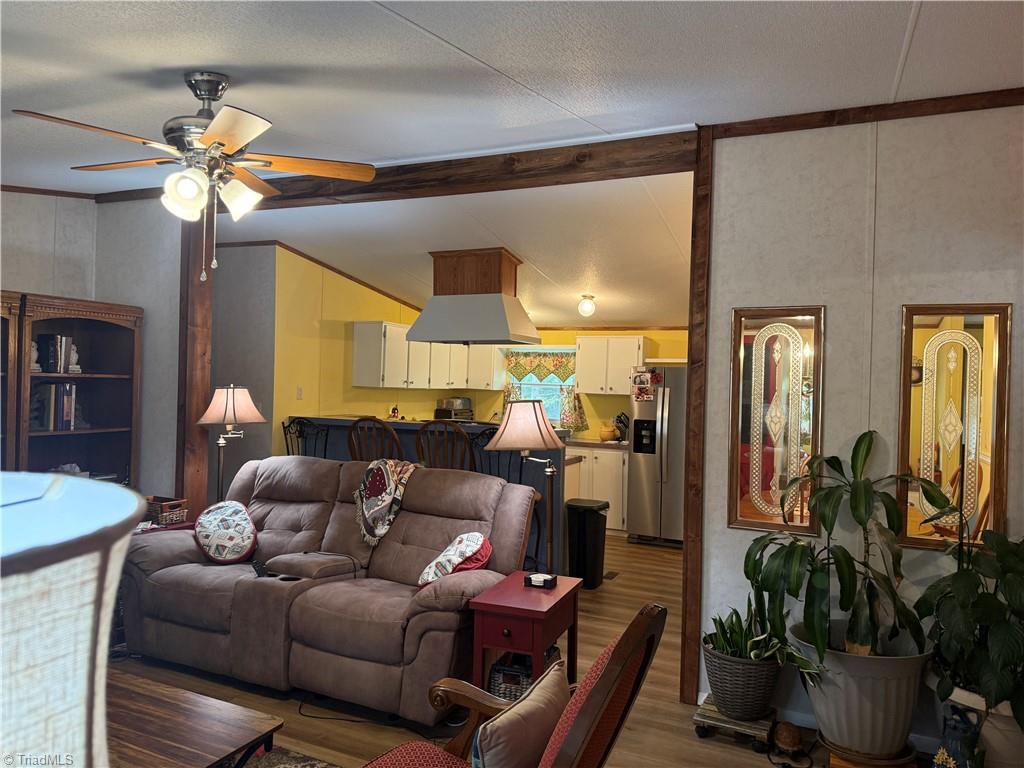 231 Cp Riddle Trail Mount Airy, NC 27030 - Photo 11 of 28 view of kitchen from living room