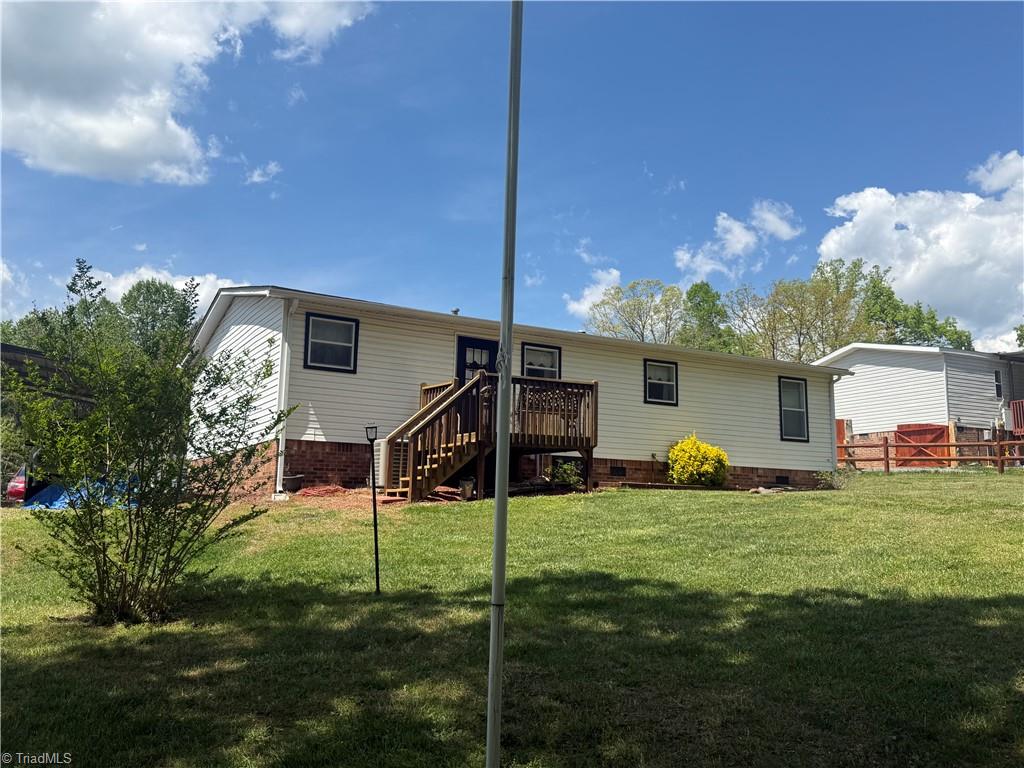 231 Cp Riddle Trail Mount Airy, NC 27030 - Photo 4 of 28 back of home