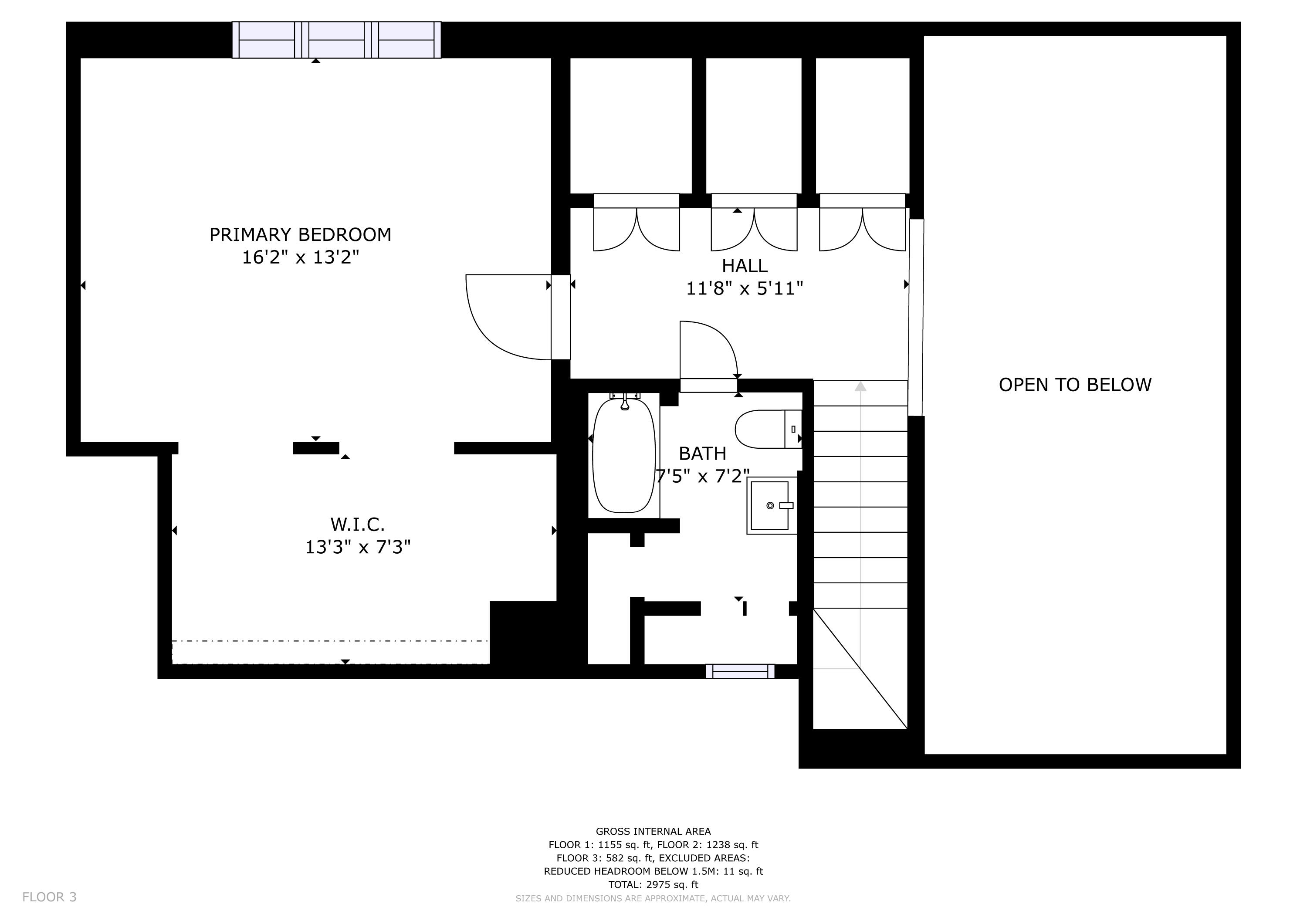 130 Ward Hill Road Troy, ME 04987 - Photo 30 of 31 130 Ward Hill Road - Second Floor Plan