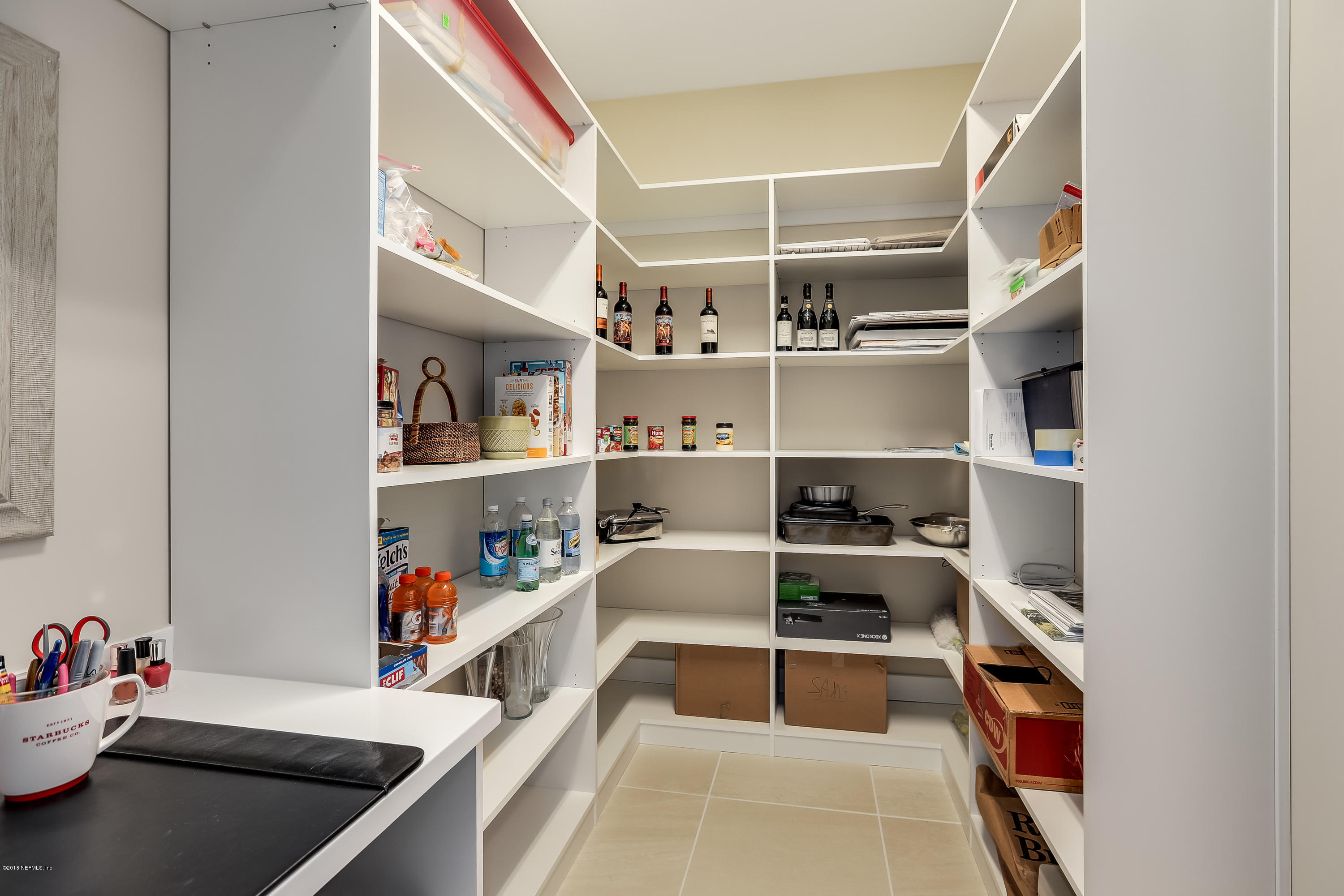 68 Costa Del Sol Drive St. Augustine, FL 32095 - Photo 11 of 55 Walk in Pantry with Desk