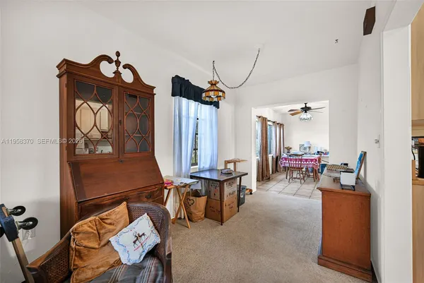 a room with storage and utility