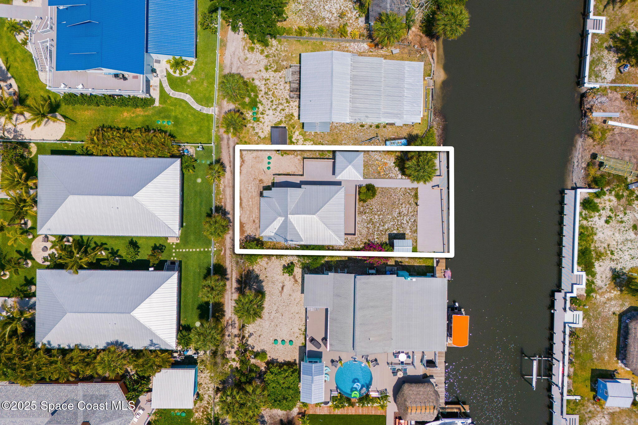 36 Vip Island, Unit A Grant, FL 32949 - Photo 20 of 63 aerial view of a houses with outdoor space