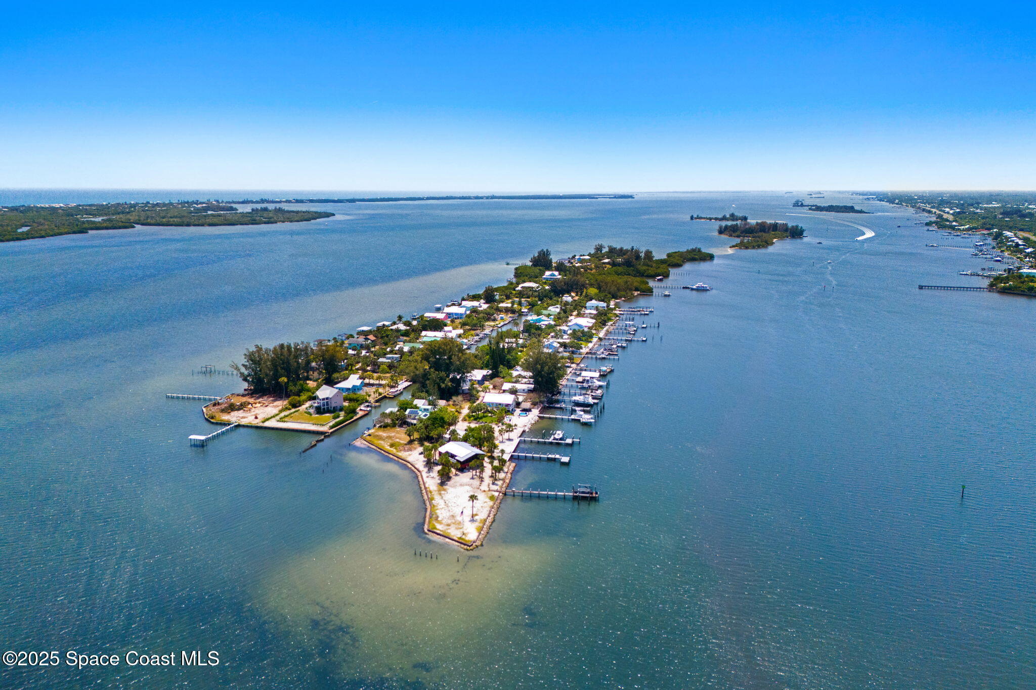36 Vip Island, Unit A Grant, FL 32949 - Photo 2 of 63 an aerial view of a or of of a house with a yard