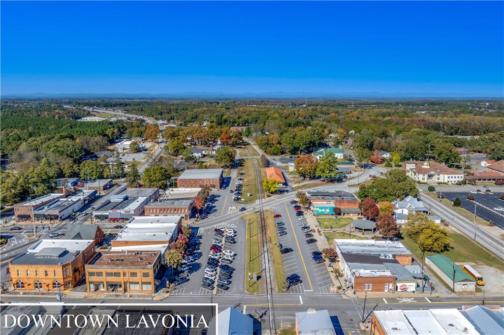 0 Mountain View Road Lavonia, GA 30553 - Photo 11 of 11 an aerial view of a city with lots of residential buildings