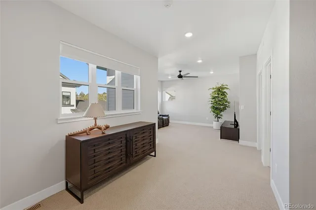 a room with furniture and window