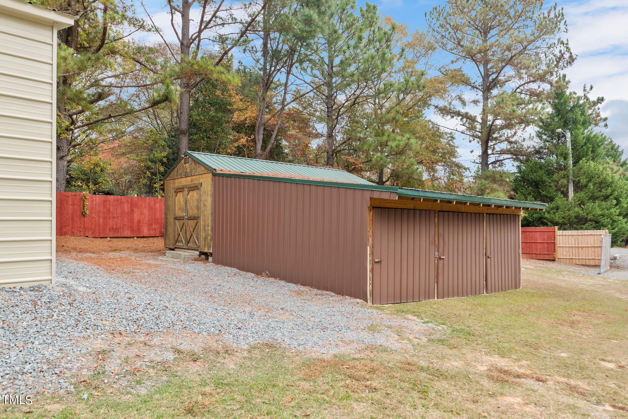 126 Ridge Road Angier, NC 27501 - Photo 5 of 30 a backyard of a house