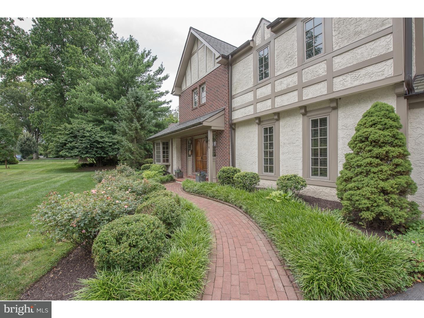 414 Gilpin Road Narberth, PA 19072 - Photo 2 of 25 a view of a house with a yard