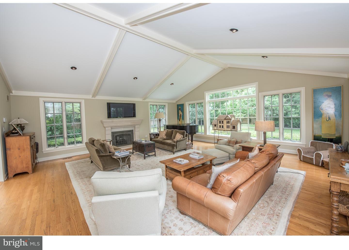 414 Gilpin Road Narberth, PA 19072 - Photo 14 of 25 a living room with furniture and a large window