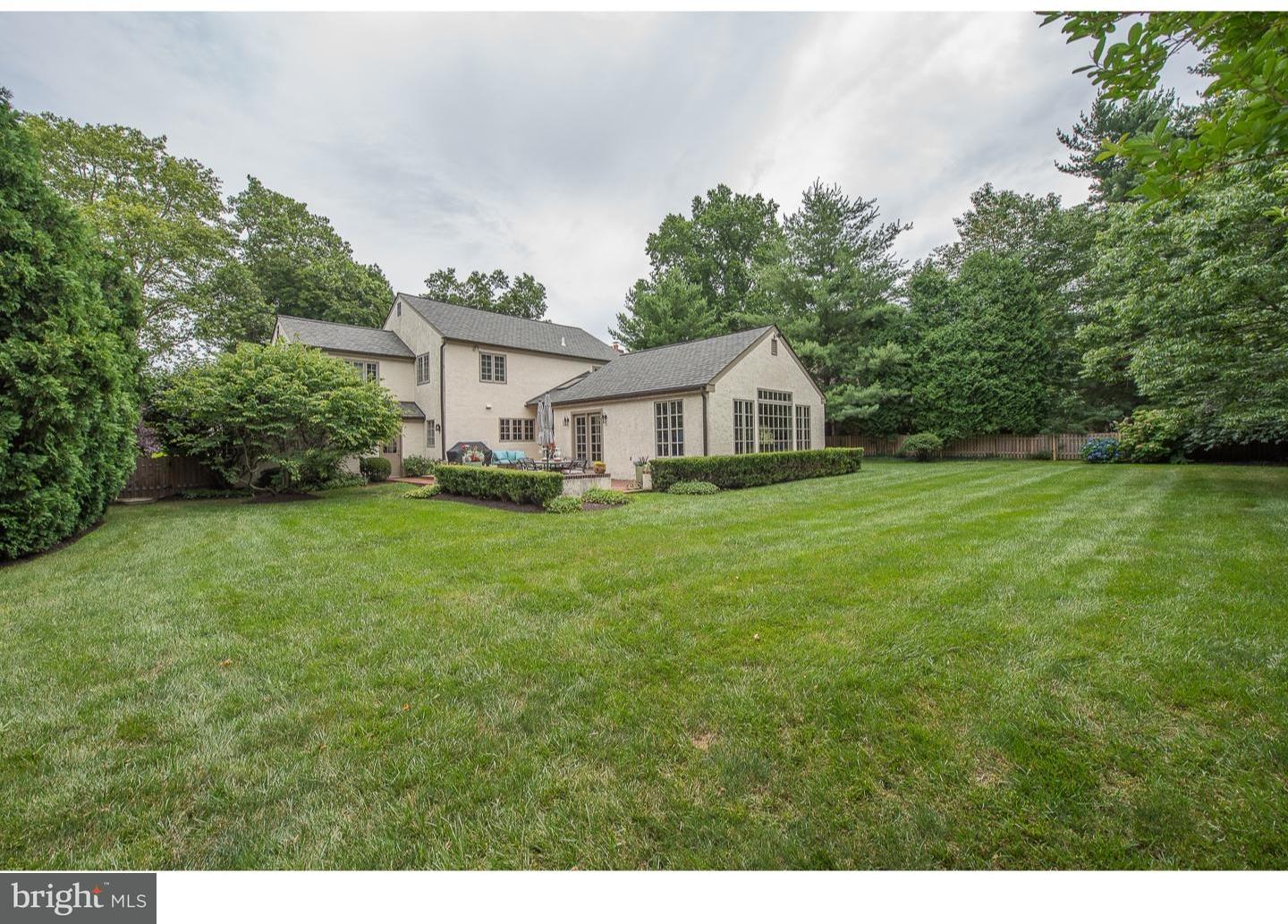 414 Gilpin Road Narberth, PA 19072 - Photo 24 of 25 a house view with a garden space