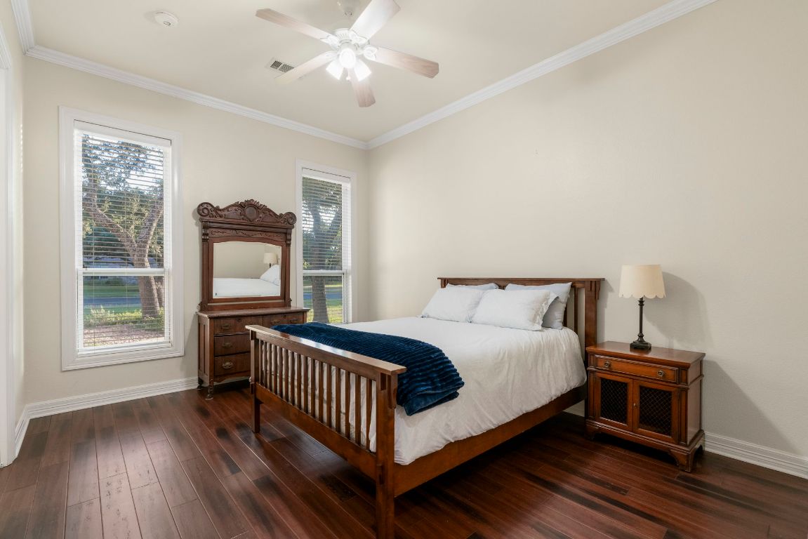 209 Goldridge Drive Georgetown, TX 78633 - Photo 29 of 40 a bedroom with a bed and a window