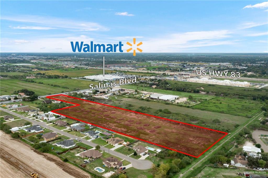 2629 North Fm 493 Road Donna, TX 78537 - Photo 2 of 7 View of bird's eye view