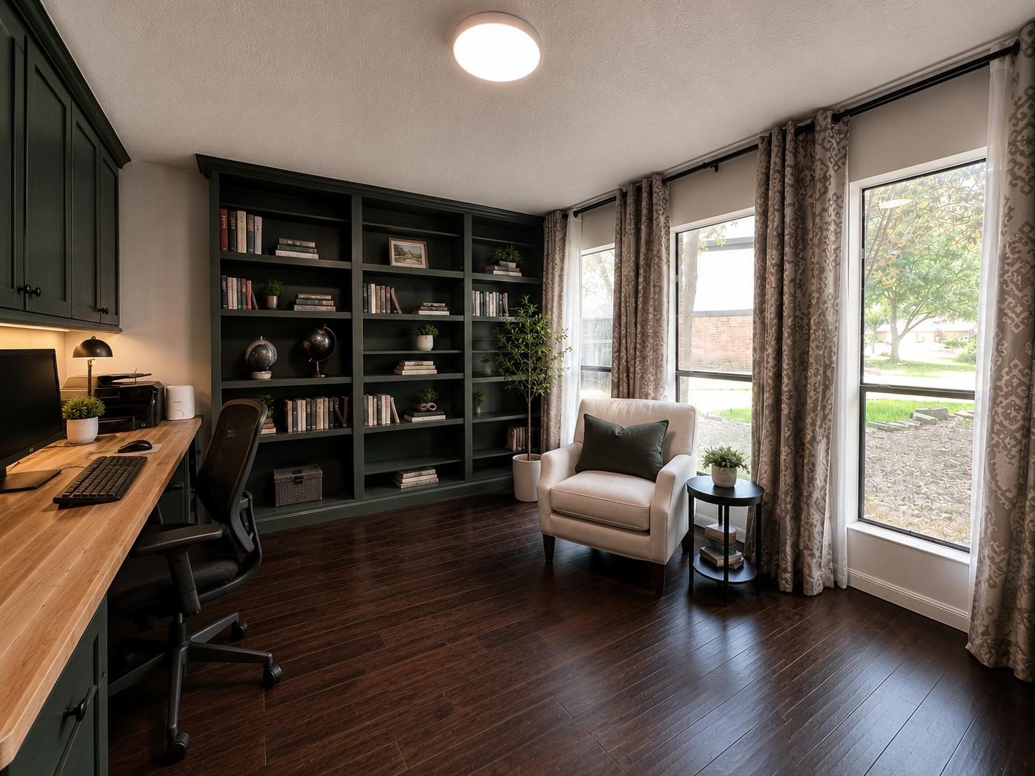 6514 Misty Springs Lane Spring, TX 77379 - Photo 9 of 49 a view of a livingroom with furniture and a large window