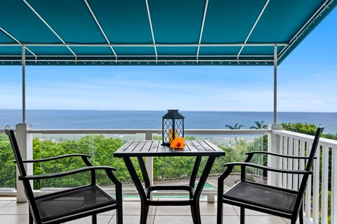 a view of outdoor space with seating